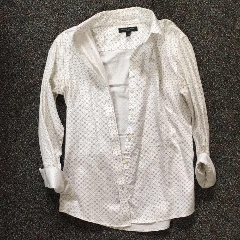 Banana Republic button down blouse